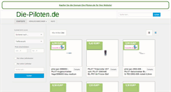 Desktop Screenshot of die-piloten.de