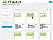 Tablet Screenshot of die-piloten.de